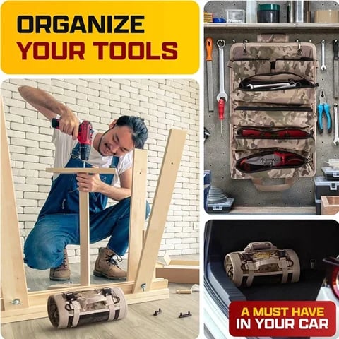 🔥Heiße Verkauf🔥 Werkzeug Rolltaschen Organizer