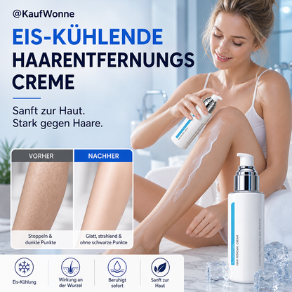 🔥🎁 1+1 GRATIS!!🥳💞 50K+ VERKAUFT! ⚡❄️ Kühlendes Haarentfernungscreme für empfindliche Haut