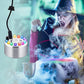 💨 JETZT 50 % RABATT! ⚡ Ultraschall-Nebelmaschine mit 12 LEDs – Erzeugt kühlen Nebel und farbiges Licht – Ideal für Luftbefeuchter, Springbrunnen oder Halloween-Dekoration – läuft leise im Wasser 💧✨