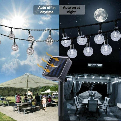 🌞✨Wasserdichte solarbetriebene LED-Lichtgirlanden für den Außenbereich 🎁Letzter Tag: Kauf 1, bekomme 1 GRATIS!💡