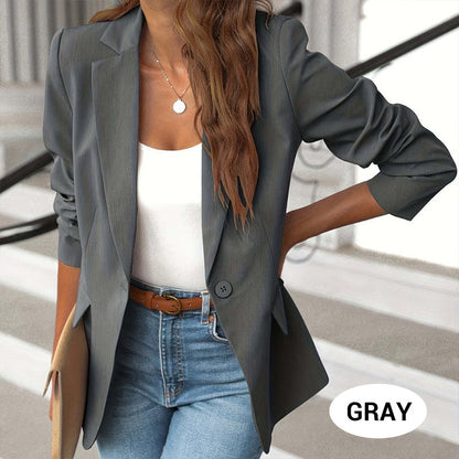 🌞Frühlingserwachen: 50% Rabatt!💎Damen-Blazer "Soft Comfort" – Elegant, Knitterfrei & Dein Allrounder fürs Büro