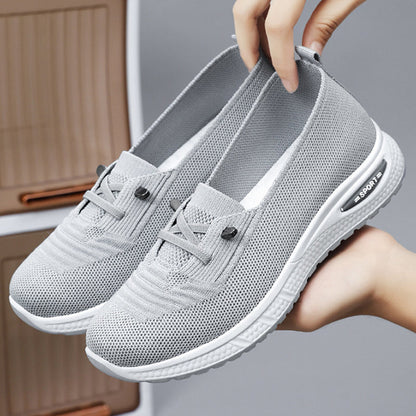 Leichte, atmungsaktive Slip-On Freizeitschuhe für Frauen