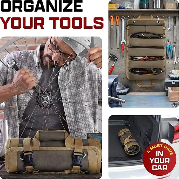 🔥Heiße Verkauf🔥 Werkzeug Rolltaschen Organizer