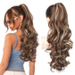 💜Zeitlich begrenzte Aktion 50 % Rabatt💜Clip-on-Haarverlängerung für welligen Pferdeschwanz