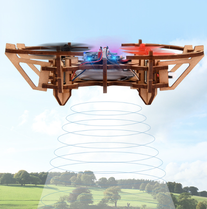 🎉 Neujahrsgeschenk – 50% RABATT!✈️ DIY-Holzdrohnen-Bausatz: Lernspaß + Höhenhalte-Technologie – sicher & stabil für Anfänger!
