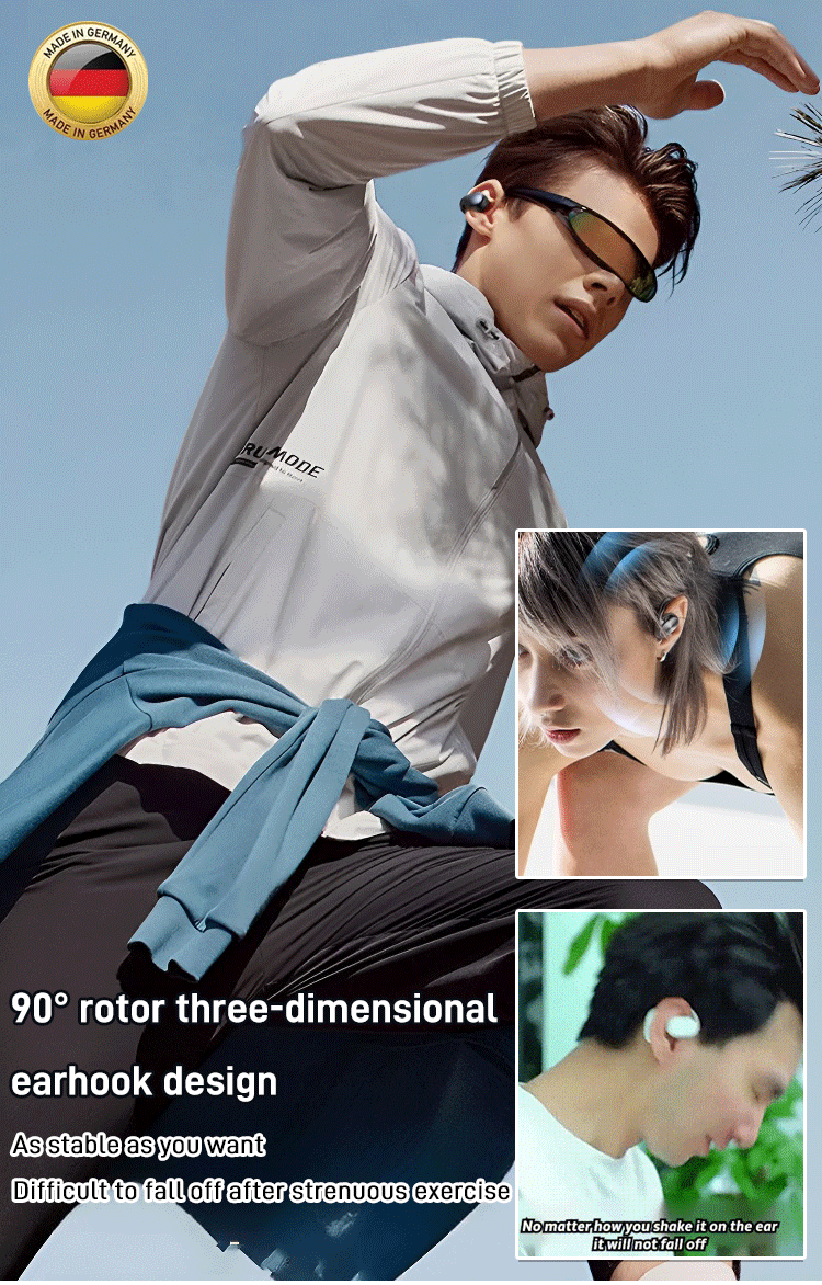 🎧 3D Surround Open OWS Bluetooth-Kopfhörer