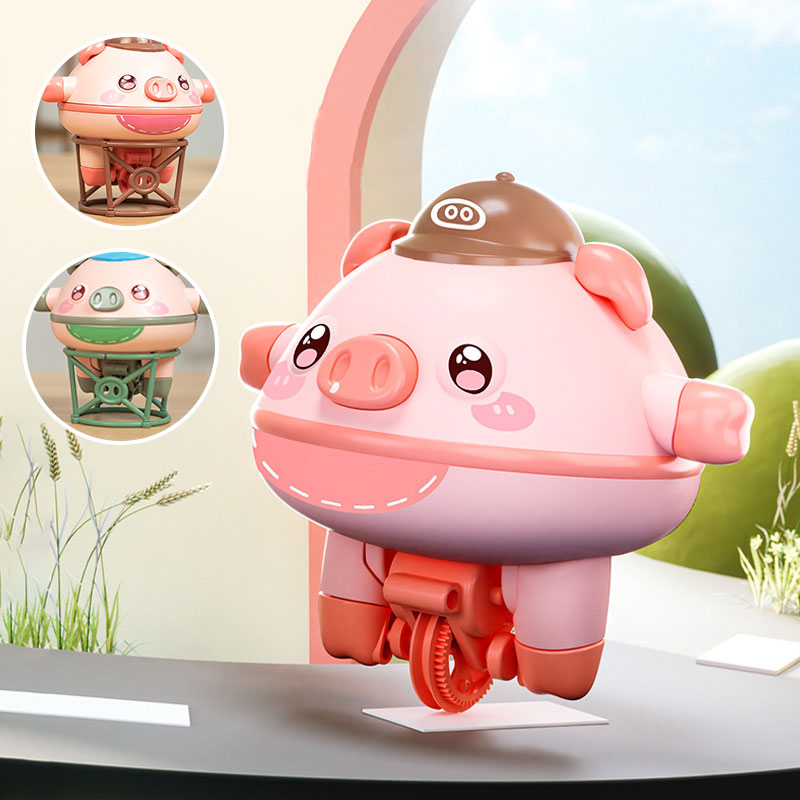 Lustiges & süßes Schwein Balance Elektrisches Spielzeug für Kinder