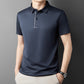 Ice Silk Thin Vielseitiges bedrucktes Hemd
