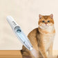 🐾✨ Kabelloser Tierhaartrimmer mit LED-Licht – Wiederaufladbarer Trimmer mit 2 Geschwindigkeitsstufen für Hunde und Katzen