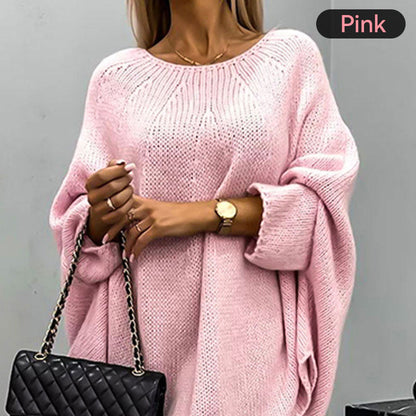 🍁HEISSER VERKAUF🍁 Eleganter gestrickter Cape-Pullover für Damen