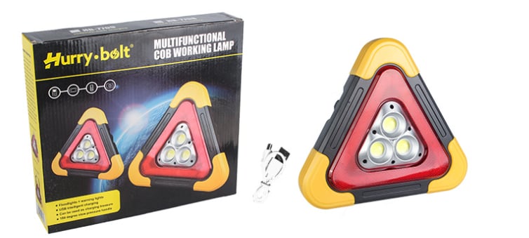 🚗Großes Sonderangebot – 50% Rabatt🆘3-IN-1 Dreieckige Solar-Notfall-Signalleuchte für den Straßenrand✨