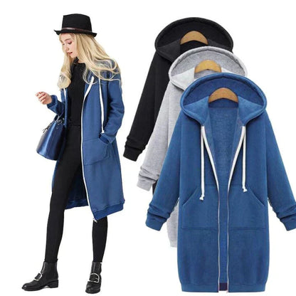 🔥Dames Sweatshirt met lange capuchon