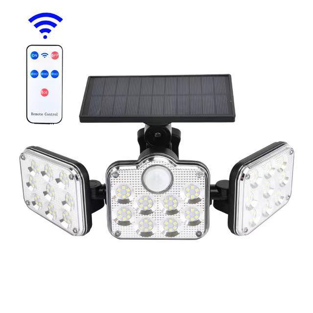 💥NUR HEUTE 50 % RABATT⏰BEEILEN SIE SICH!🔥Dreifache LED-Solar-Wandleuchte