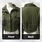 🌞Frühlingserwachen: 50% Rabatt!🎉Urban Utility Kurzjacke "Military Chic" – Mit Stehkragen & verstellbarem Kordelzug