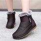 Winterfeindliche warme Baumwollstiefel der Frauen winterfest