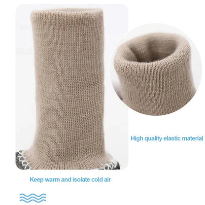 🌈Mehrere Farben - 👶Warmes Fell Baby Socken Schuhe
