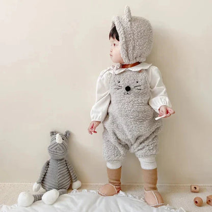 🌈Mehrere Farben - 👶Warmes Fell Baby Socken Schuhe