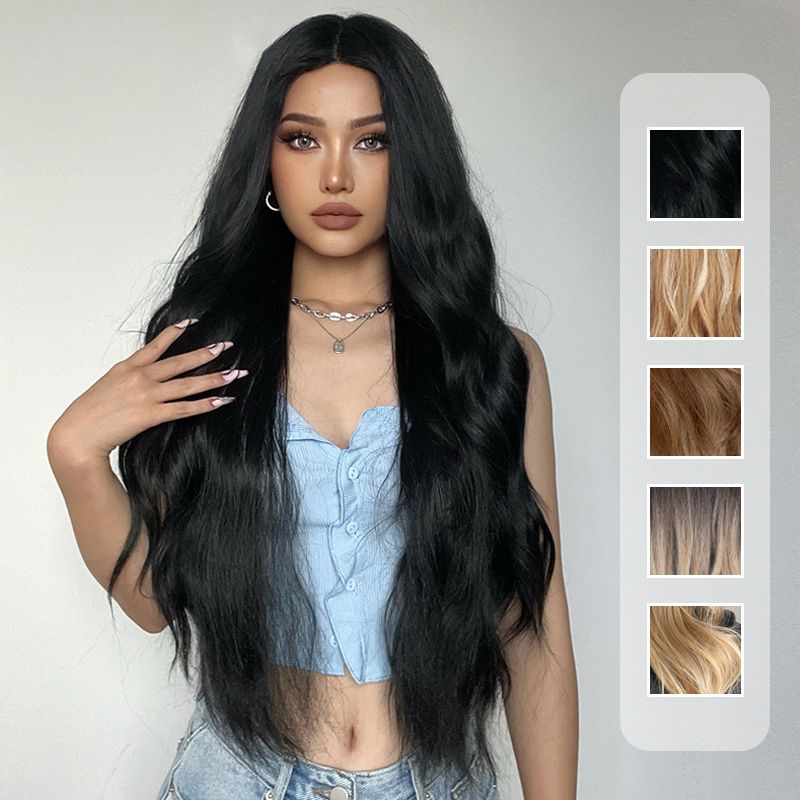 💘 Valentinstagsangebot: 50% Rabatt!💇 Wunderschöne lange Lockenperücke – Natürlich, bequem & verstellbar!