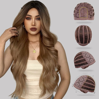 💘 Valentinstagsangebot: 50% Rabatt!💇 Wunderschöne lange Lockenperücke – Natürlich, bequem & verstellbar!