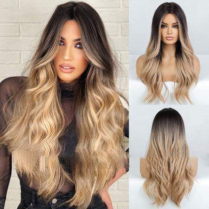 💘 Valentinstagsangebot: 50% Rabatt!💇 Wunderschöne lange Lockenperücke – Natürlich, bequem & verstellbar!