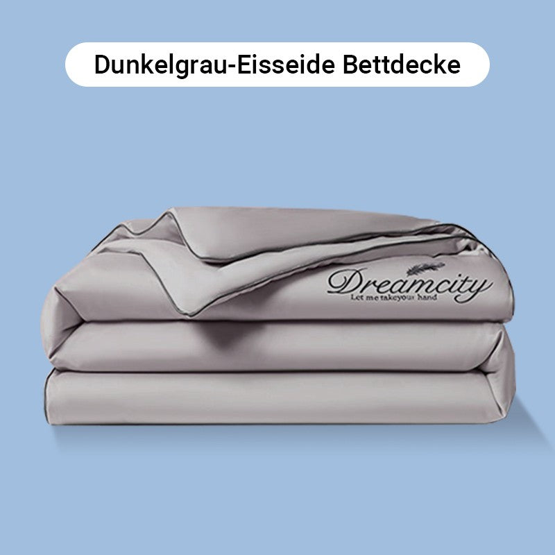 ✨2025 Neue Upgrades✨ Waschbare, kühlende 4-teilige Bettwäsche🌸