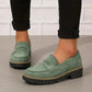 Bequeme klobige Slipper für Frauen mit Plattform
