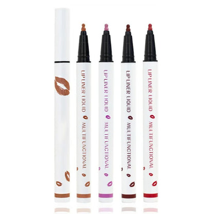 ✨🔥Kaufen Sie 2 und erhalten Sie 1 gratis💄MCo@Flüssiger LipLiner--Lang anhaltend wasserdicht 24 Stunden