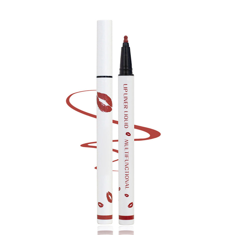 ✨🔥Kaufen Sie 2 und erhalten Sie 1 gratis💄MCo@Flüssiger LipLiner--Lang anhaltend wasserdicht 24 Stunden
