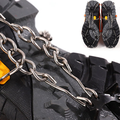 Externe Anti-Rutsch-Steigeisen für Stiefel und Wanderschuhe