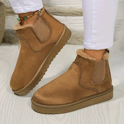🔥Heißer Verkauf 50 % RABATT - Bequeme warme kurze Damenstiefel