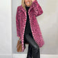 💖Mittellange Jacke mit Leopardenmuster für Damen