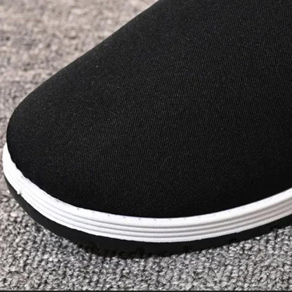 Superwarme, rutschfeste Baumwollschuhe für Herren mit Kunstfellfutter 【2 KAUFEN, VERSAND KOSTENLOS】