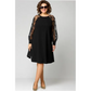 🌞Frühlingserwachen: 50% Rabatt!!👗 Damen Spitzen-Patchwork-Kleid: Langärmelig & Knielang – Elegant für Tag & Abend