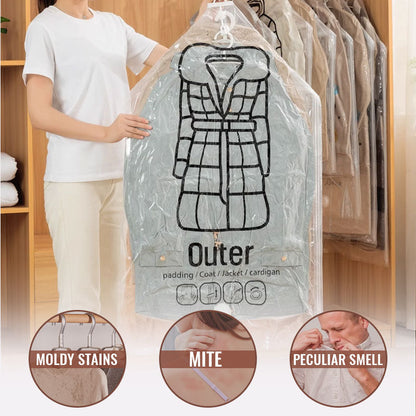 💘 Valentinstagsangebot: 50% Rabatt! ✨Hängende Vakuum-Aufbewahrungsbeutel mit Elektropumpe – Sparen Sie 75 % mehr Platz & Zeit!