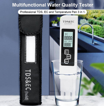 💥Vormundschaft über die Gesundheit💧TDS-Messgerät Digitaler Wasserqualitätstester