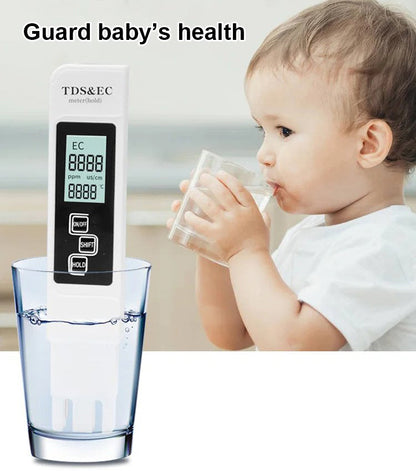 💥Vormundschaft über die Gesundheit💧TDS-Messgerät Digitaler Wasserqualitätstester