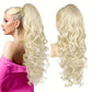 💜Zeitlich begrenzte Aktion 50 % Rabatt💜Clip-on-Haarverlängerung für welligen Pferdeschwanz