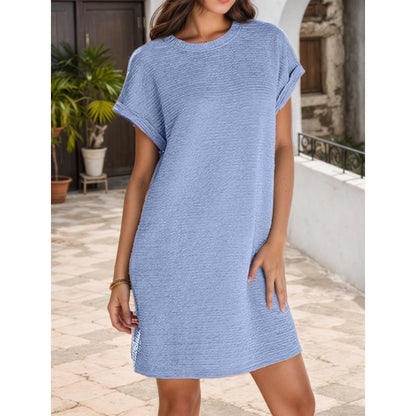 🔥2025 HOT SALE🔥Damenkleid mit lässigen Ärmeln und Taschen