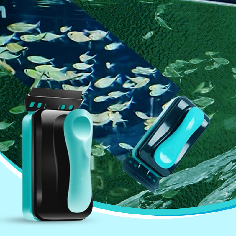 Magnetische Glasreinigungsbürste für Aquarium – Effiziente Algen- und Schmutzentfernung