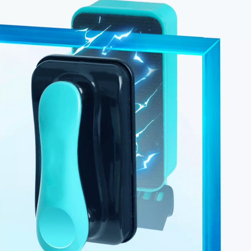 Magnetische Glasreinigungsbürste für Aquarium – Effiziente Algen- und Schmutzentfernung