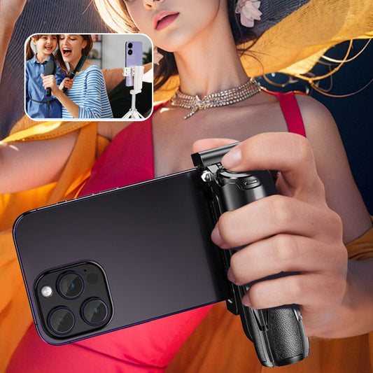 ⏳2025 Neu – Sparen Sie 50 %📱📸Kompakter, ausziehbarer Multifunktions-Selfie-Stick