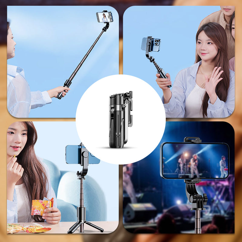 ⏳2025 Neu – Sparen Sie 50 %📱📸Kompakter, ausziehbarer Multifunktions-Selfie-Stick