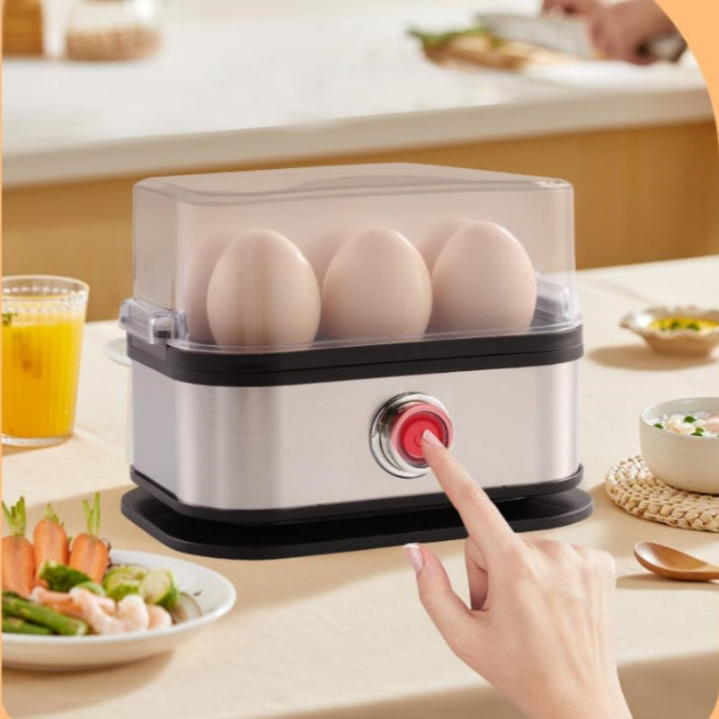 🎉 Neujahrsgeschenk – 50% RABATT!🍳 Multifunktionaler Dampf-Eierkocher (mit durchsichtigem Deckel): Schnelles, gleichmäßiges Garen + Sicher & Kompakt – Gesundes Frühstück in Minuten!