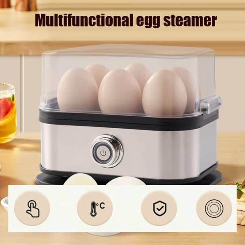 🎉 Neujahrsgeschenk – 50% RABATT!🍳 Multifunktionaler Dampf-Eierkocher (mit durchsichtigem Deckel): Schnelles, gleichmäßiges Garen + Sicher & Kompakt – Gesundes Frühstück in Minuten!