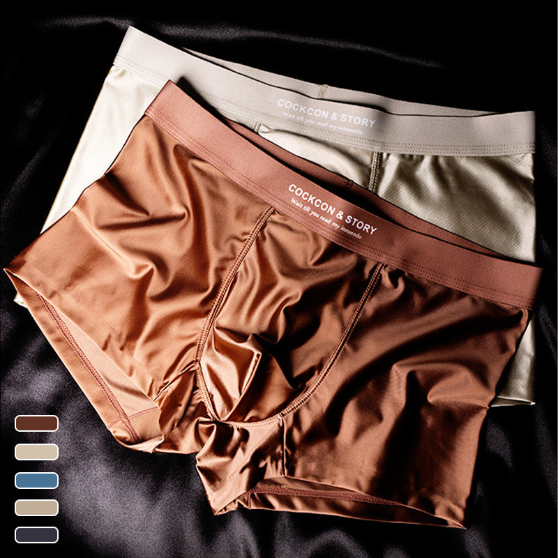 Satin Ice Silk Slips für Männer - 2 kaufen 1 Gratis