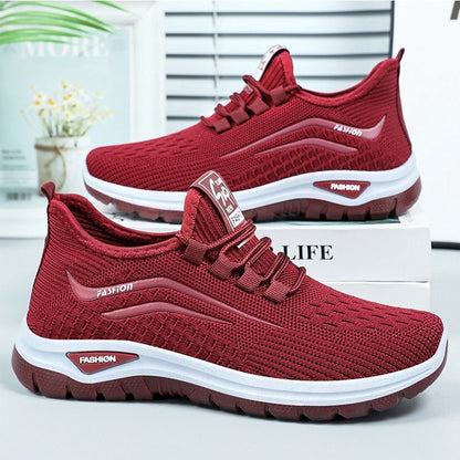Damen Casual Atmungsaktiver Komfort Sneaker