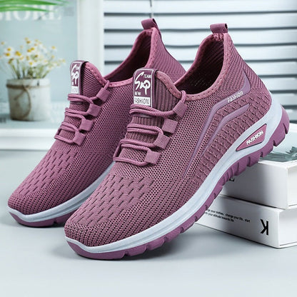 Damen Casual Atmungsaktiver Komfort Sneaker