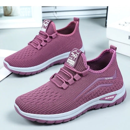 Damen Casual Atmungsaktiver Komfort Sneaker