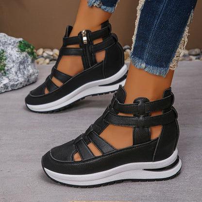 🌞Frühlingserwachen: 50% Rabatt!💎Orthopädische Keil-Sandalen "CloudSupport" – Schmerzfreies Gehen & Maximale Stabilität