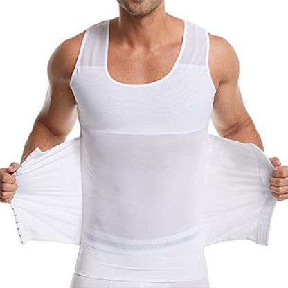 Schlankmachende Mesh-Weste für Männer mit Taille